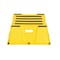 Vestil 1 Steps, 10.5 Overall Height, Polyethylene, Yellow SPN-1-YL - alternate 2